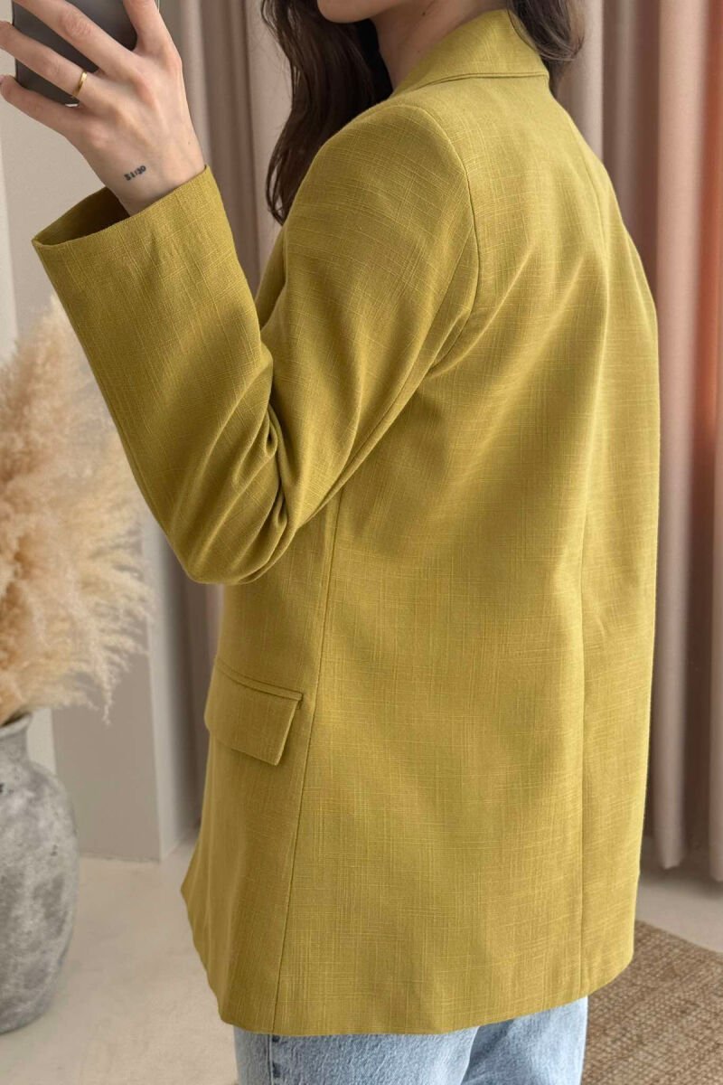 ONE COLOR CLASSIC WOMEN JACKET OLIVE/ULLI - 4