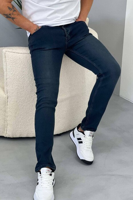 XHINSE NJË NGJYRËSHE PËR MESHKUJ NË NGJYRË BLU E ERRËT - KLAUDIO FASHION