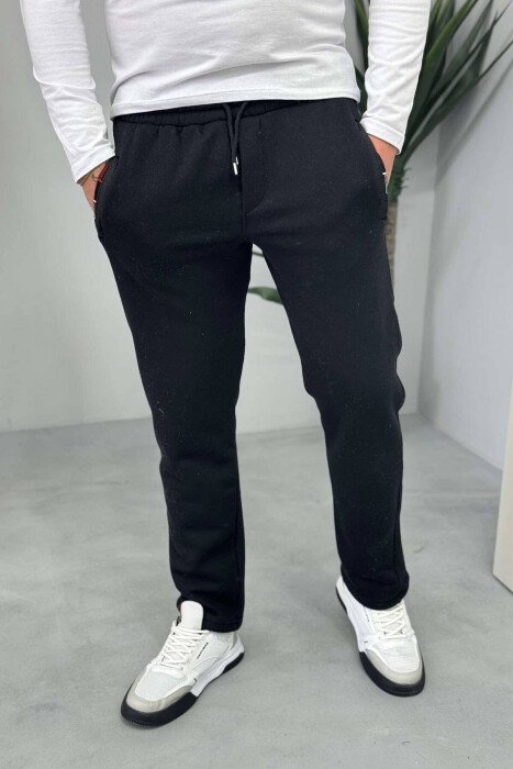 TUTA NJË NGJYRËSHE ME PUSH PËR MESHKUJ NË NGJYRËN E ZEZË - KLAUDIO FASHION