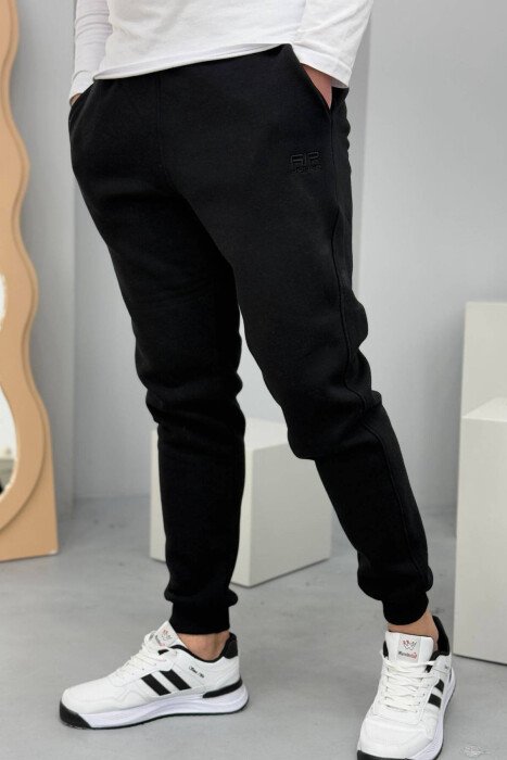 TUTA NJË NGJYRËSHE ME PUSH PËR MESHKUJ NË NGJYRËN E ZEZË - KLAUDIO FASHION