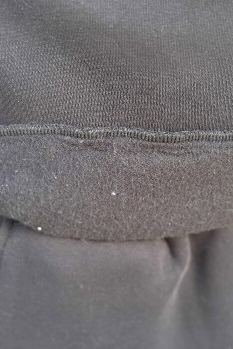 ONE COLOR FRONT WRITTINGS HOODIE+JOGGERS MEN SET LIGHT GREY/GZ - 6