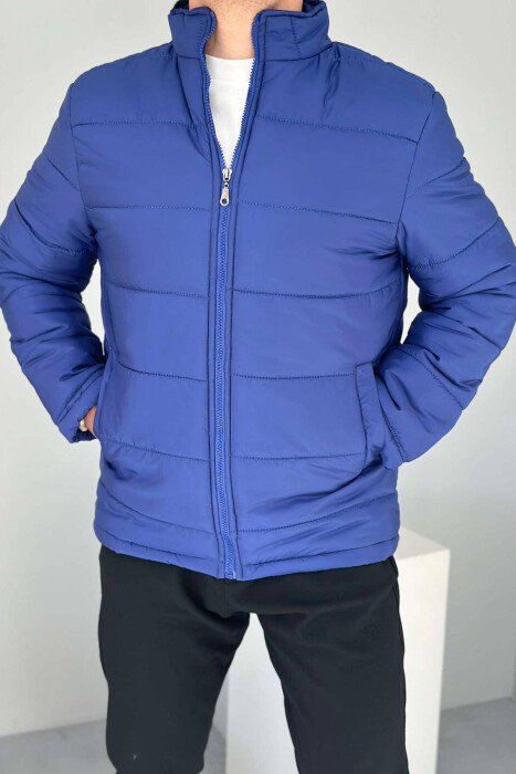 XHUP NJË NGJYRËSH PËR MESHKUJ NË NGJYRËN BLU - KLAUDIO FASHION