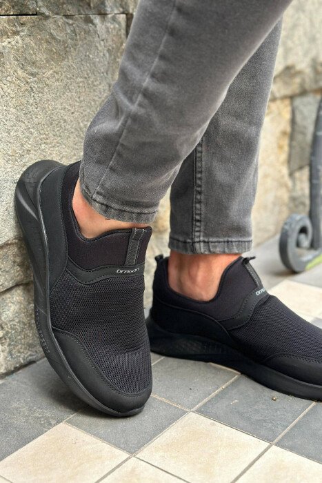 ONE COLOR MEN SNEAKERS BLACK-BLACK/ZZ - 2