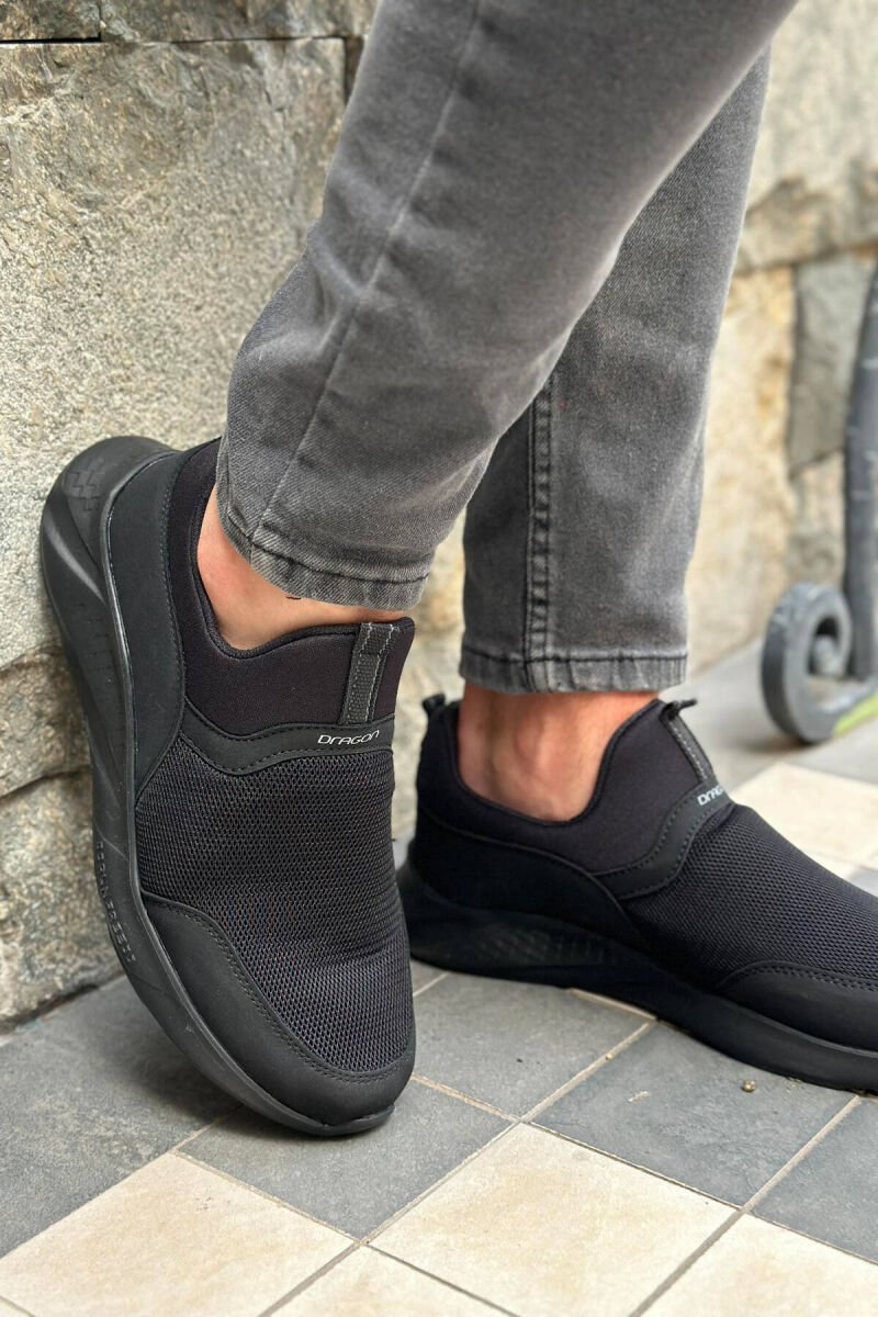 ONE COLOR MEN SNEAKERS BLACK-BLACK/ZZ - 2