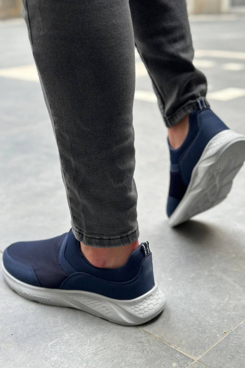 ONE COLOR MEN SNEAKERS GREY-BLUE/ GRBL - 3