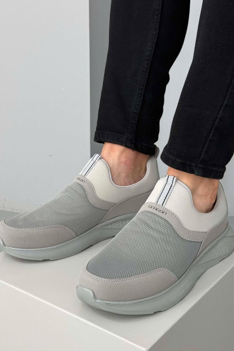ONE COLOR MEN SNEAKERS LIGHT GREY/GZ - 3