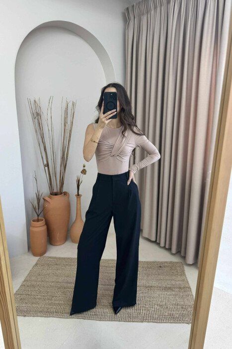 ONE COLOR ONE ARM WOMAN BODY BEIGE/BEZHE - 2