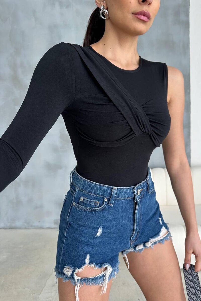 ONE COLOR ONE ARM WOMAN BODY BLACK/ E ZEZE - 10