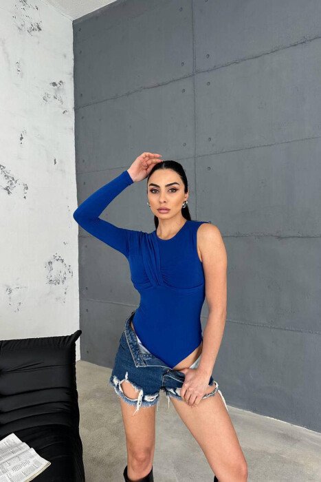 ONE COLOR ONE ARM WOMAN BODY BLUE/BLU - 7