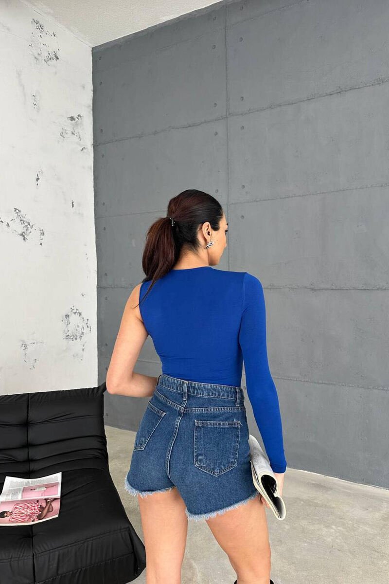 ONE COLOR ONE ARM WOMAN BODY BLUE/BLU - 9