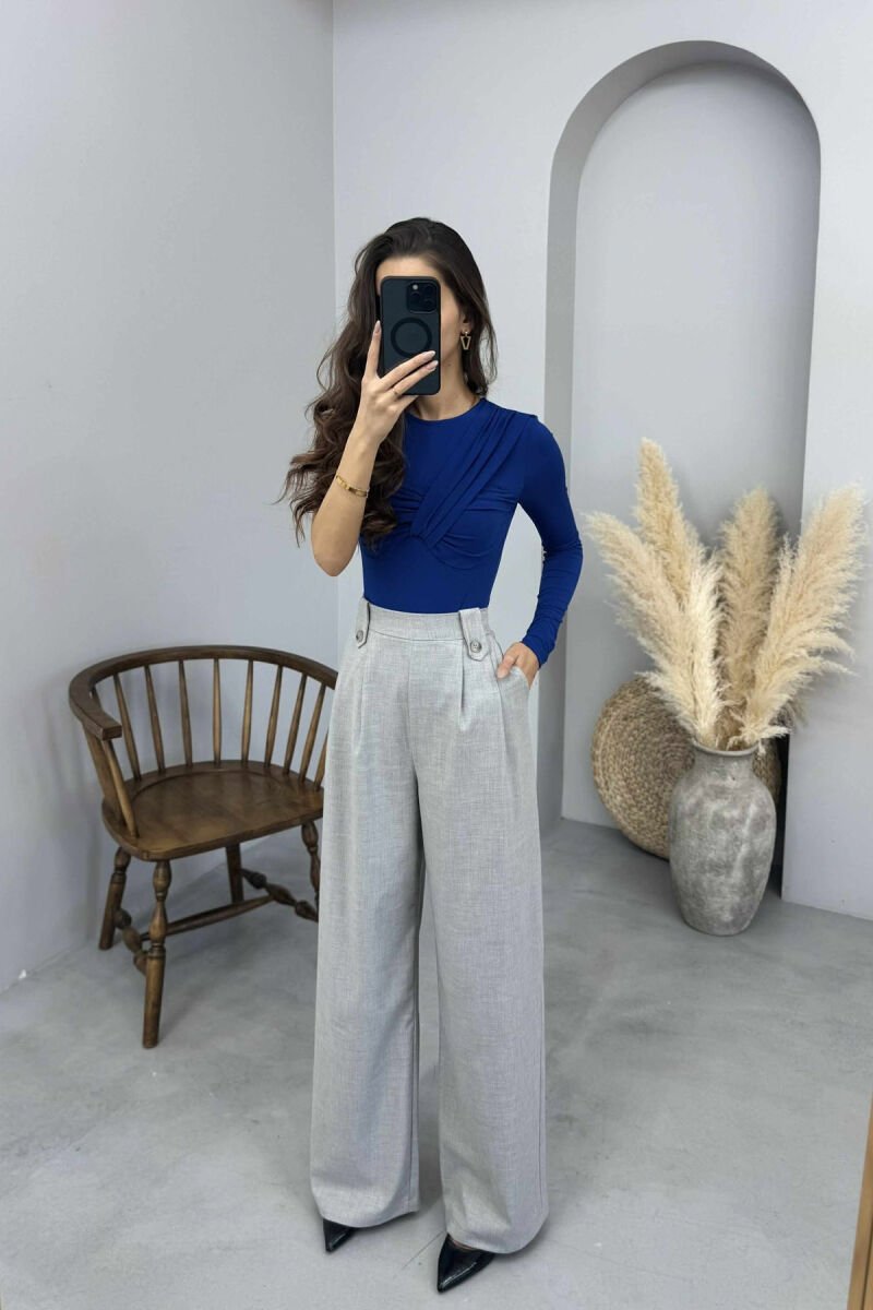 ONE COLOR ONE ARM WOMAN BODY BLUE/BLU - 2