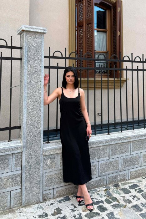 ONE COLOR SHIRT + DRESS WOMAN SET BLACK/ E ZEZE - 2