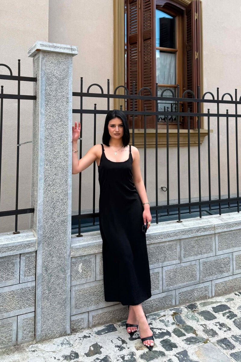 ONE COLOR SHIRT + DRESS WOMAN SET BLACK/ E ZEZE - 2