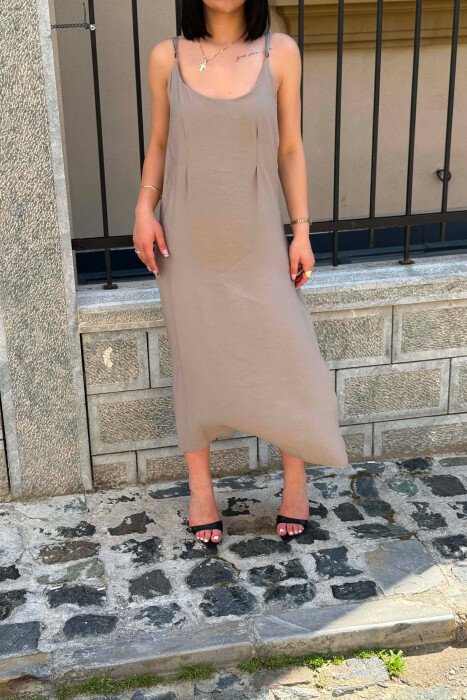 ONE COLOR SHIRT + DRESS WOMAN SET GREY ASH/GRI HIRI - 4