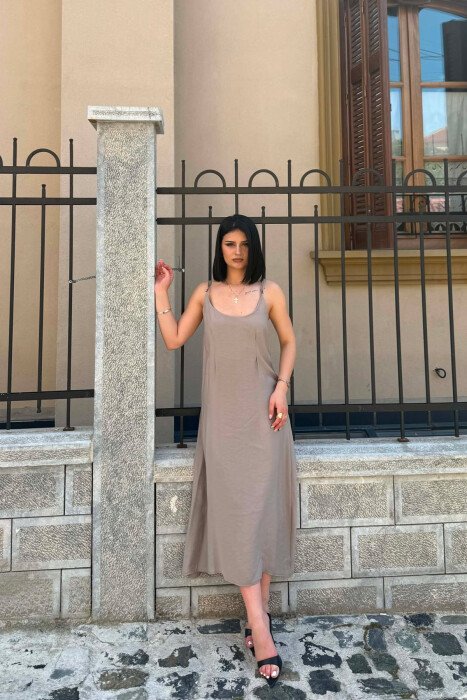 ONE COLOR SHIRT + DRESS WOMAN SET GREY ASH/GRI HIRI - 5