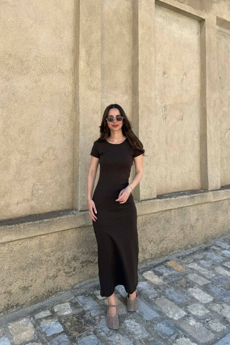 FUSTAN ME MENGE TE SHKURTA PER FEMRA NE NGJYRE KAFE TE ERRET 