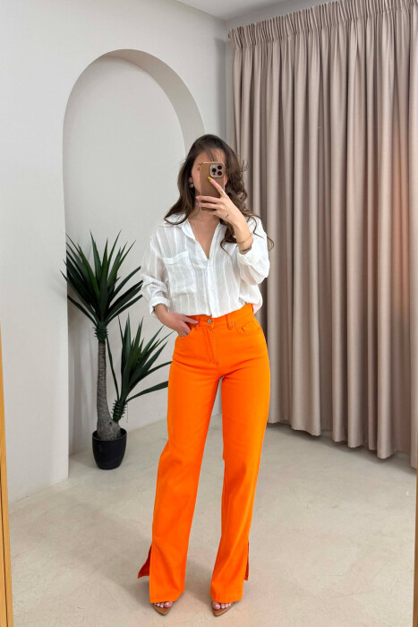 XHINSE ME CARJE ANESORE PER FEMRA NE NGJYRE PORTOKALLI - KLAUDIO FASHION