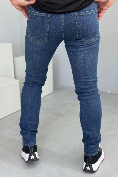 ONE COLOR SIMPLE MEN JEANS BLUE/BLU - 3