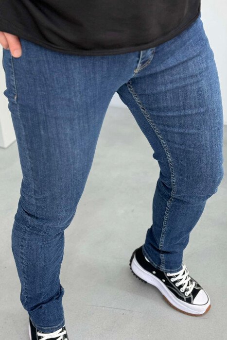 ONE COLOR SIMPLE MEN JEANS BLUE/BLU - 2