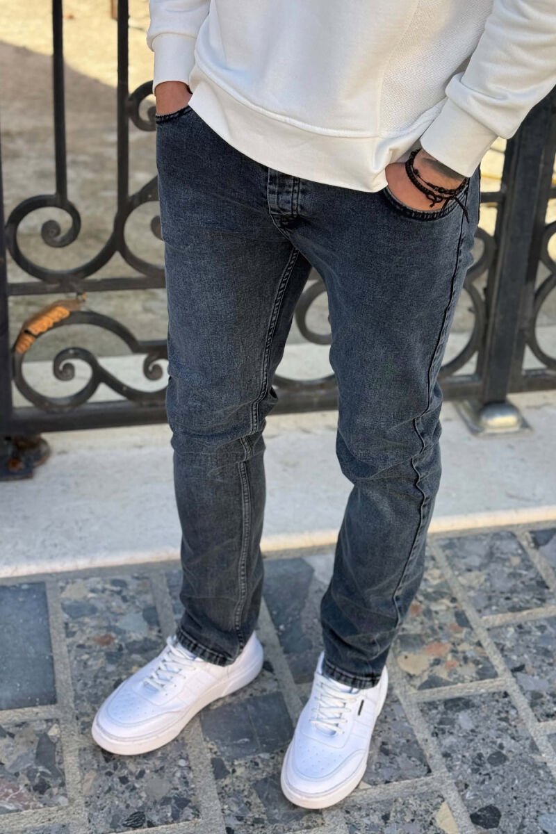 ONE COLOR SIMPLE MEN JEANS BLUE/BLU - 2