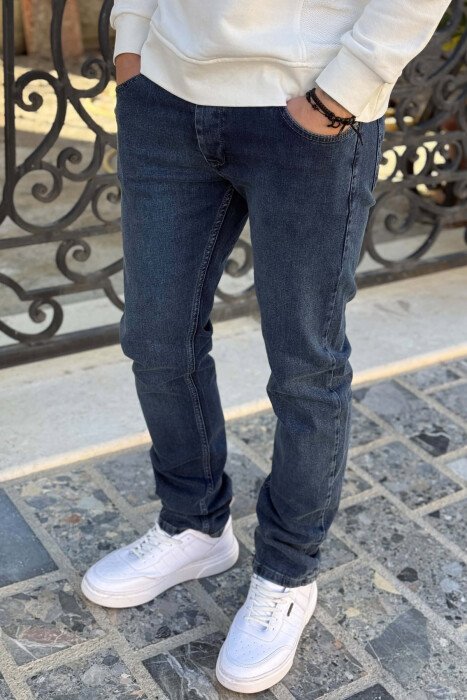 ONE COLOR SIMPLE MEN JEANS BLUE/BLU - 3