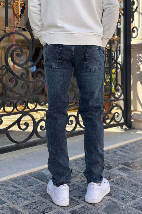 ONE COLOR SIMPLE MEN JEANS BLUE/BLU - 3