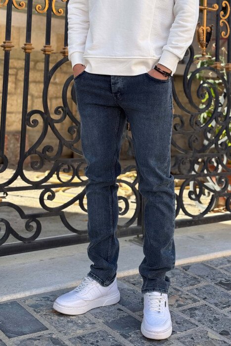 ONE COLOR SIMPLE MEN JEANS BLUE/BLU - 4