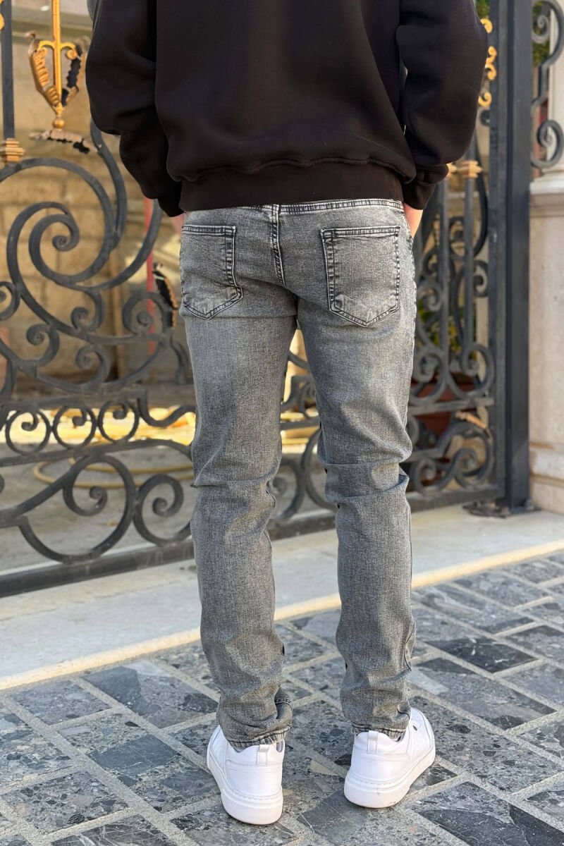 ONE COLOR SIMPLE MEN JEANS GREY/GRI - 4