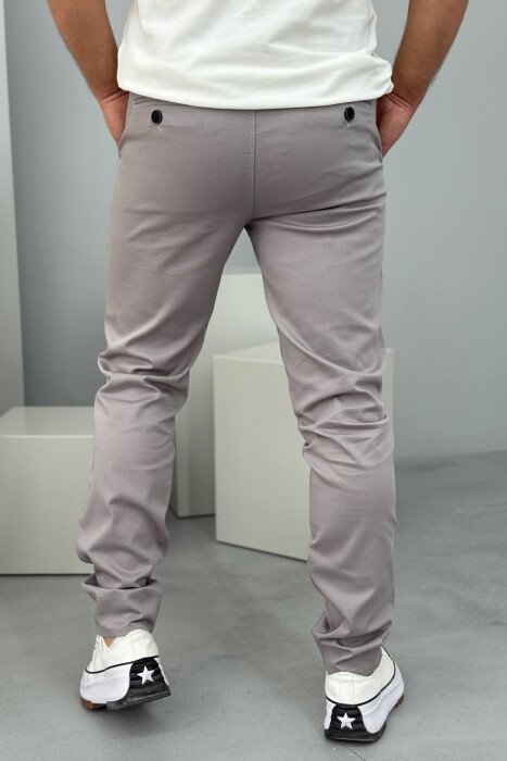 ONE COLOR SIMPLE MEN PANTS GREY/GRI - 6