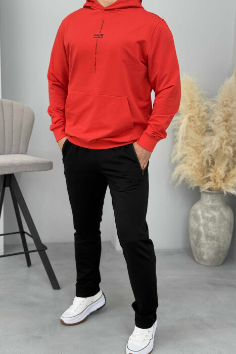 ONE COLOR SIMPLE MEN SWEATPANTS BLACK/ E ZEZE - 2