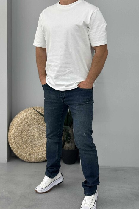 XHINSE NJË NGJYRËSHE ME GËRVISHTJE TË THJESHTA PËR MESHKUJ NË NGJYRËN GUR KALI - KLAUDIO FASHION
