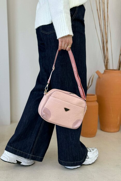 ONE COLOR SIMPLE WOMAN BAG POWDER/PUDER - 6