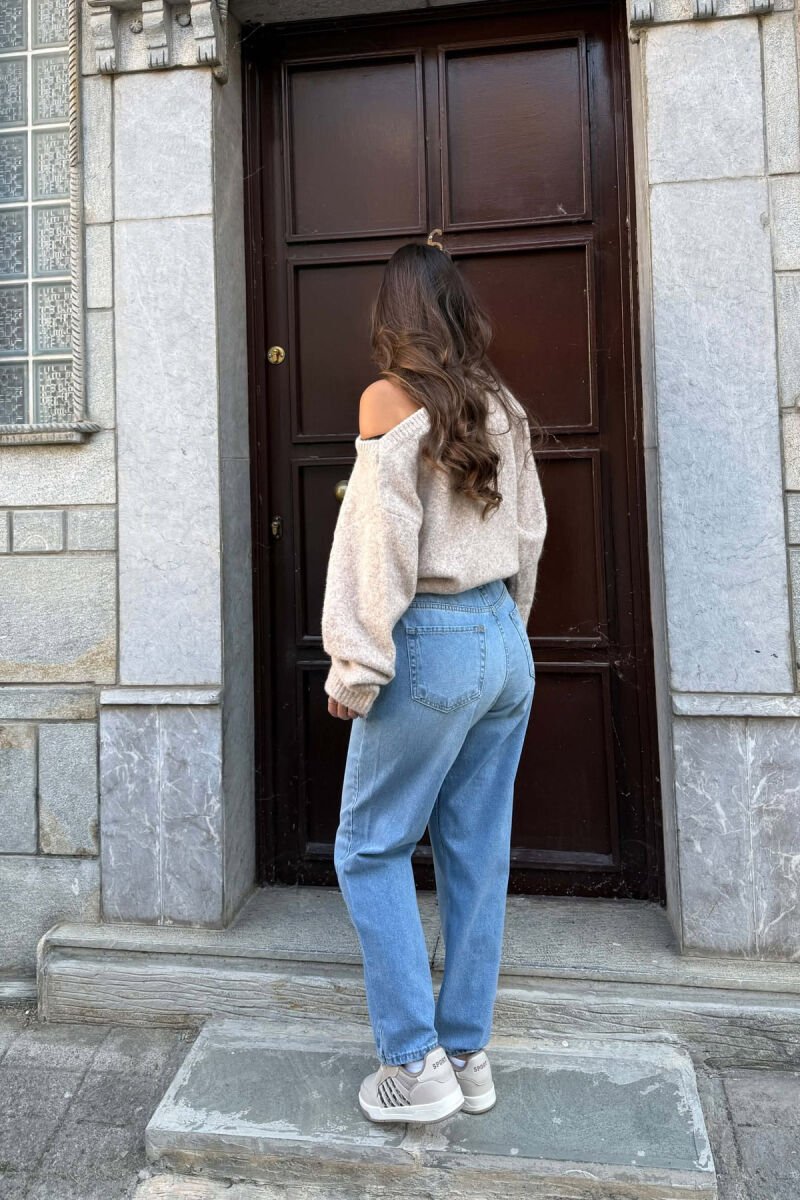 ONE COLOR SIMPLE WOMAN JEANS BABY BLUE/BLU BY - 3
