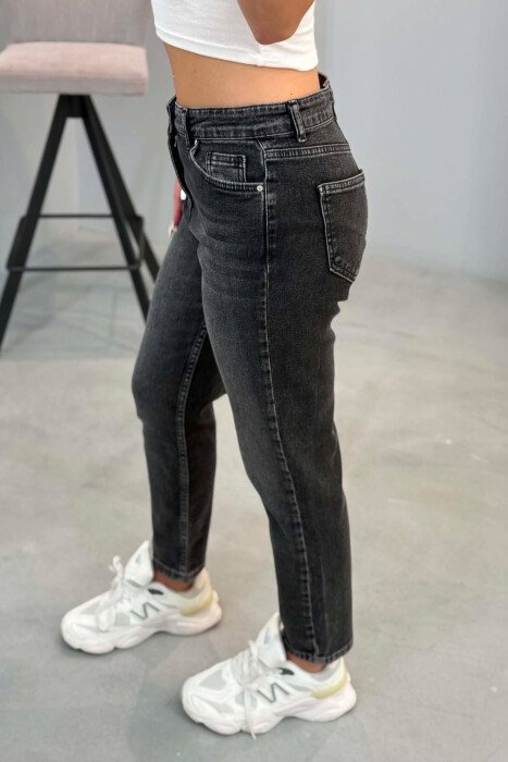 ONE COLOR SIMPLE WOMAN JEANS BLACK/ E ZEZE - 6