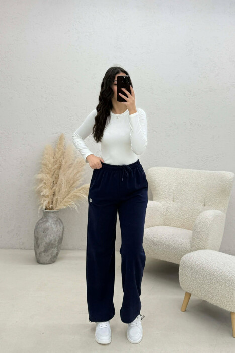 TUTA NJE NGJYRESHE TE THJESHTA PER FEMRA NE NGJYRE BLU - KLAUDIO FASHION