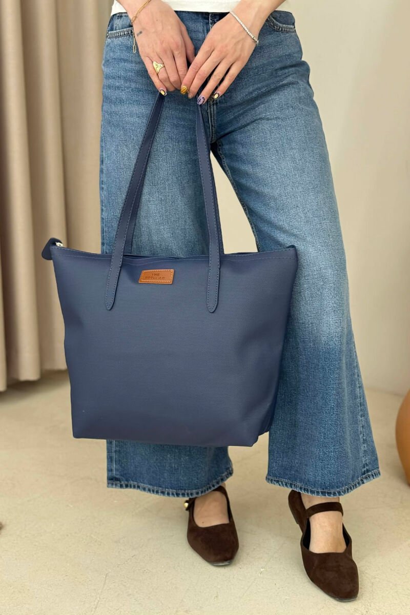 ONE COLOR SIMPLE WOMEN BAG BLUE/BLU - 3