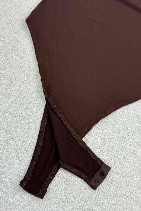 ONE COLOR SIMPLE WOMEN BODY DARK BROWN/KAE - 4