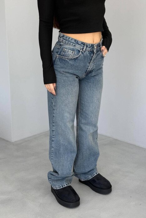 ONE COLOR SIMPLE WOMEN JEANS LIGHTBLUE/BZ 