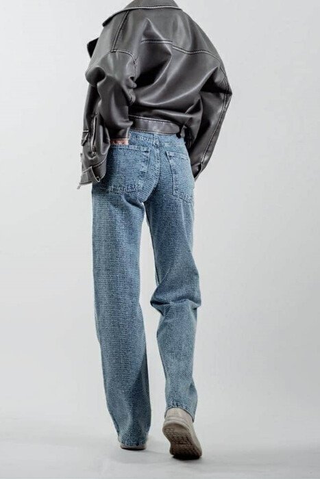 ONE COLOR SIMPLE WOMEN JEANS LIGHTBLUE/BZ - 8