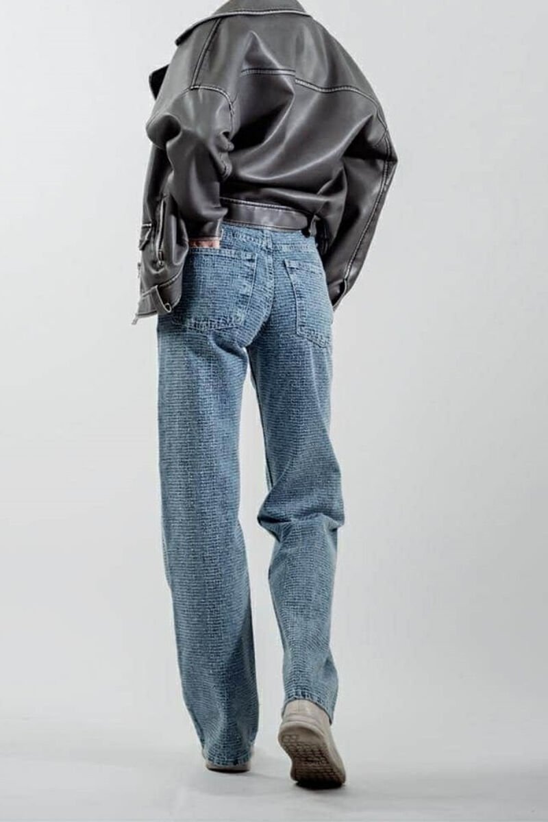 ONE COLOR SIMPLE WOMEN JEANS LIGHTBLUE/BZ - 8