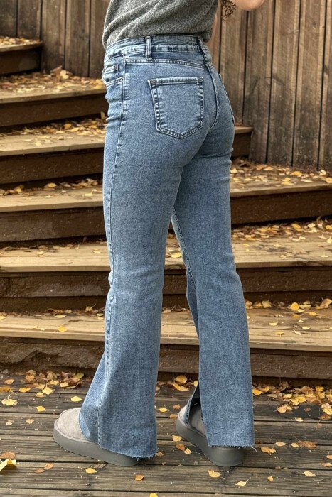 ONE COLOR SIMPLE WOMEN JEANS LIGHTBLUE/BZ - 6