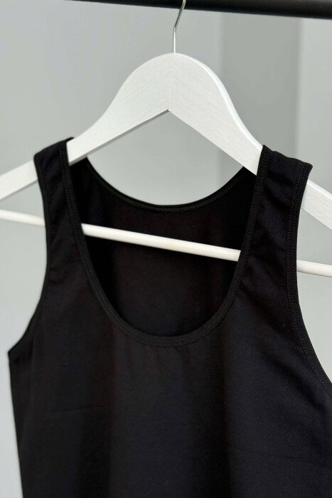 ONE COLOR SIMPLE WOMEN SINGET BLACK/ E ZEZE - 5