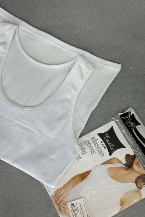 ONE COLOR SIMPLE WOMEN SINGET WHITE-E BARDHE - 