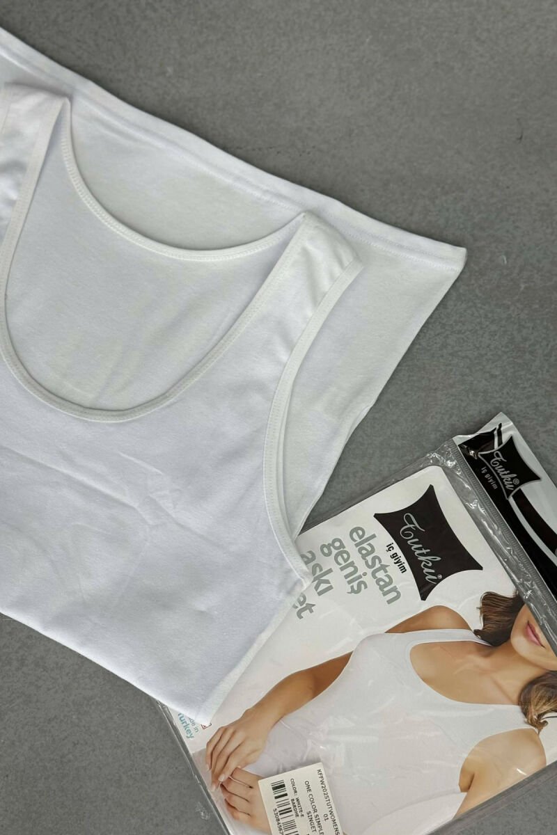 ONE COLOR SIMPLE WOMEN SINGET WHITE-E BARDHE - 1