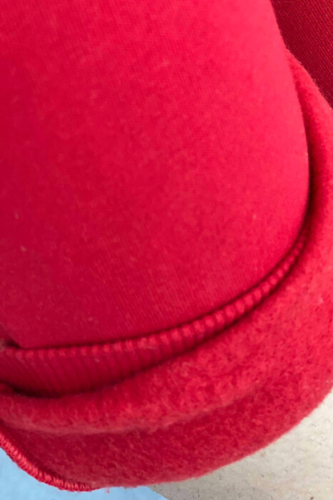 ONE COLOR SIMPLE WOMEN SWEATPANTS RED/E KUQE - 4