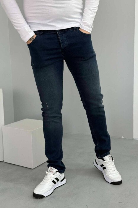 XHINSE TË THJESHTA PËR MESHKUJ NË NGJYRËN BLU E ERRËT - KLAUDIO FASHION