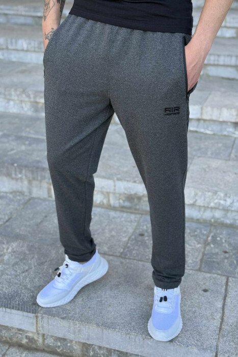 ONE COLOR SMALL LOGO MEN SWEATPANTS DARK GREY/GEE 