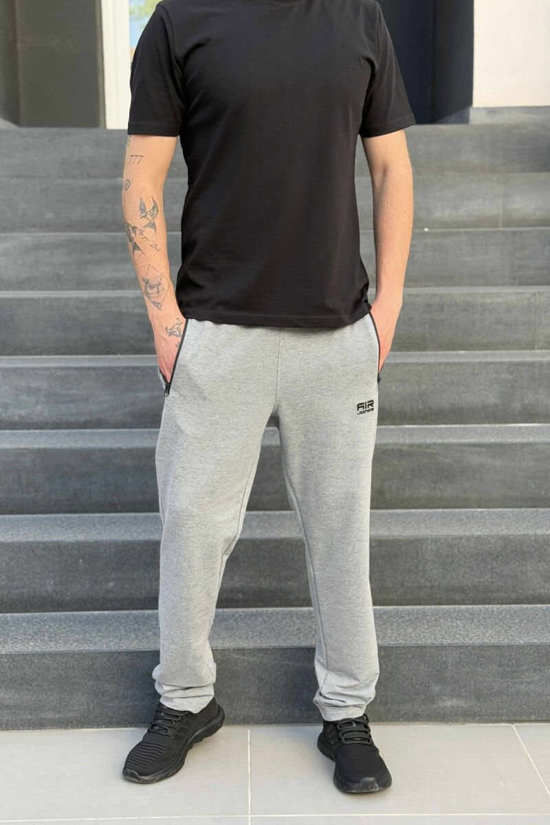 ONE COLOR SMALL LOGO MEN SWEATPANTS GREY/GRI - 2