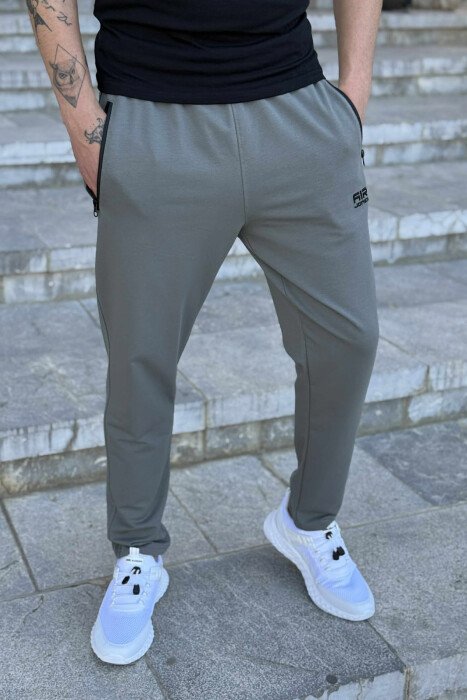 ONE COLOR SMALL LOGO MEN SWEATPANTS OLIVE/ULLI 