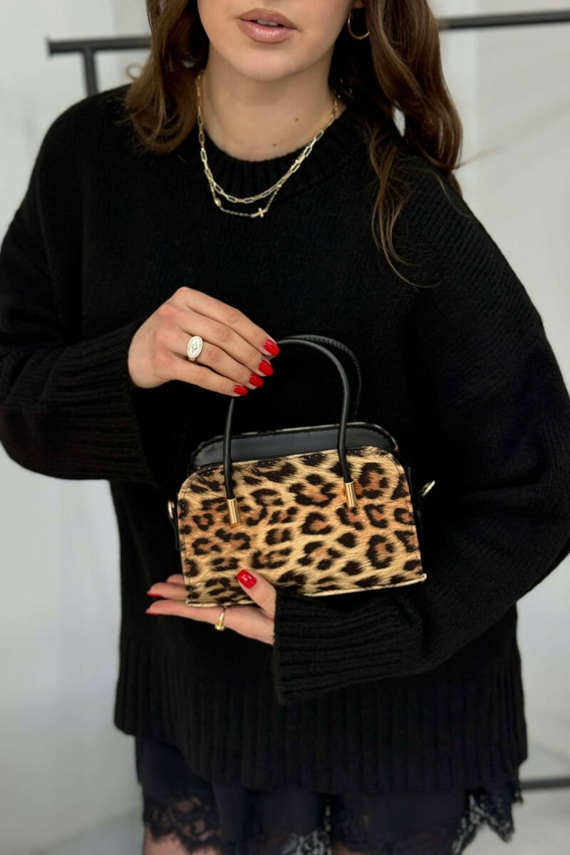 ONE COLOR SMALL SIMPLE WOMEN LEO/LEOPARD - 5